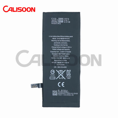 Batterie sostitutive da 1715mAh per iPhone 6 IPH 6s Batterie per cellulari LI ION