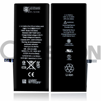 2750mAh OEM sostituzione della batteria per iPhone 6 Plus Certificato FCC